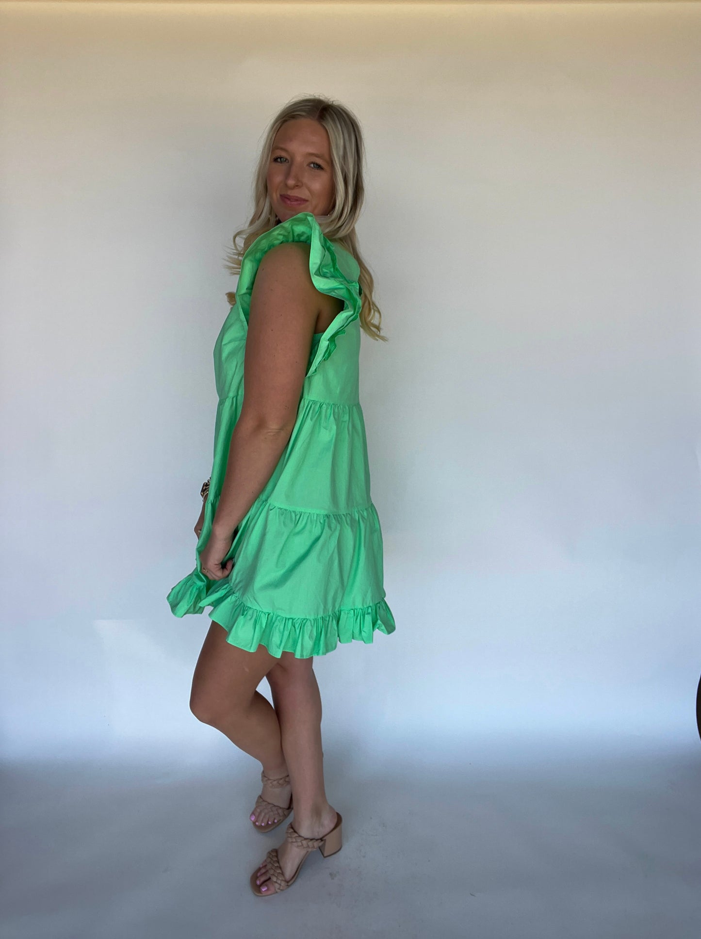 Stetson Ruffle Mini Dress