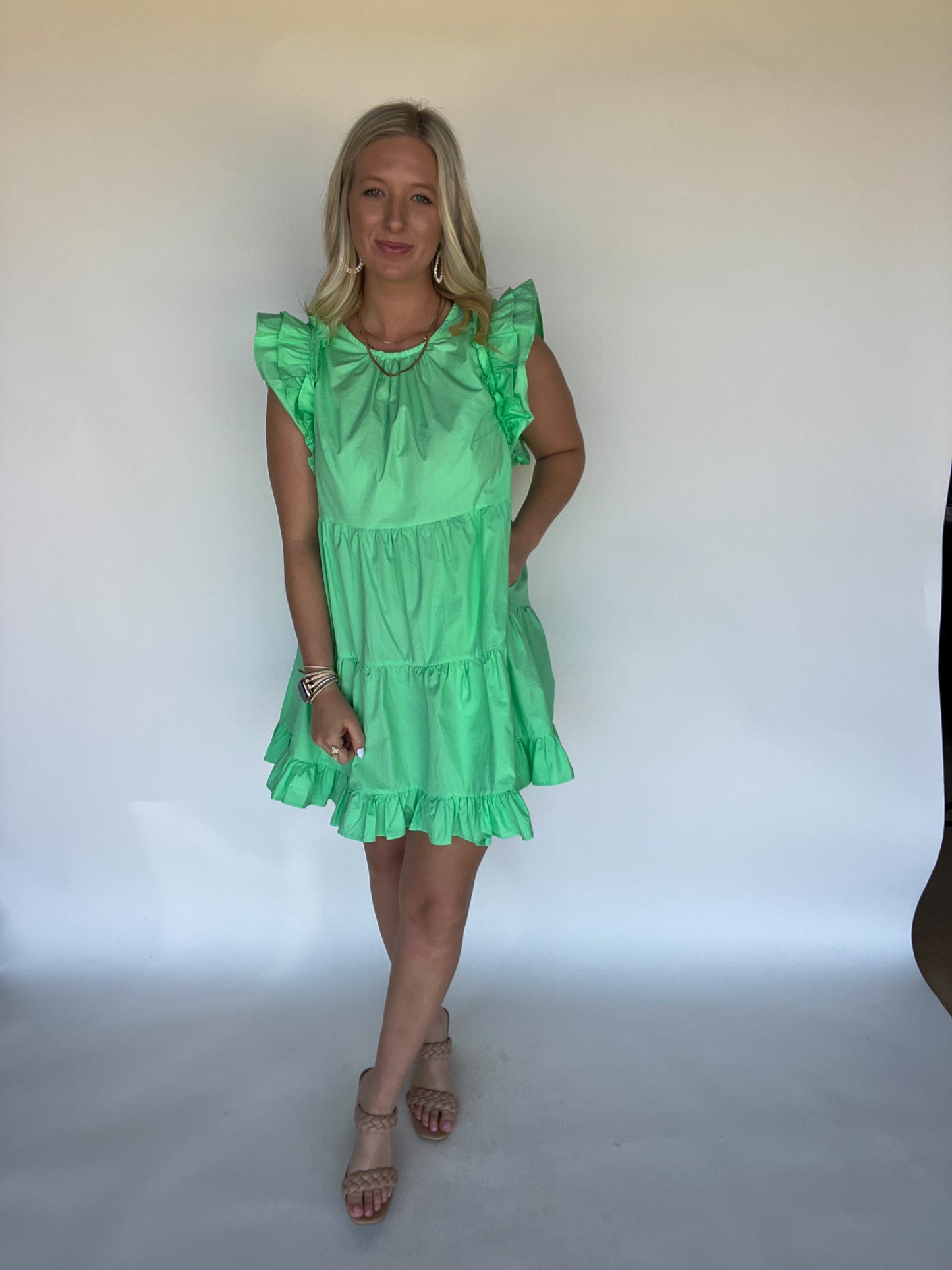 Stetson Ruffle Mini Dress