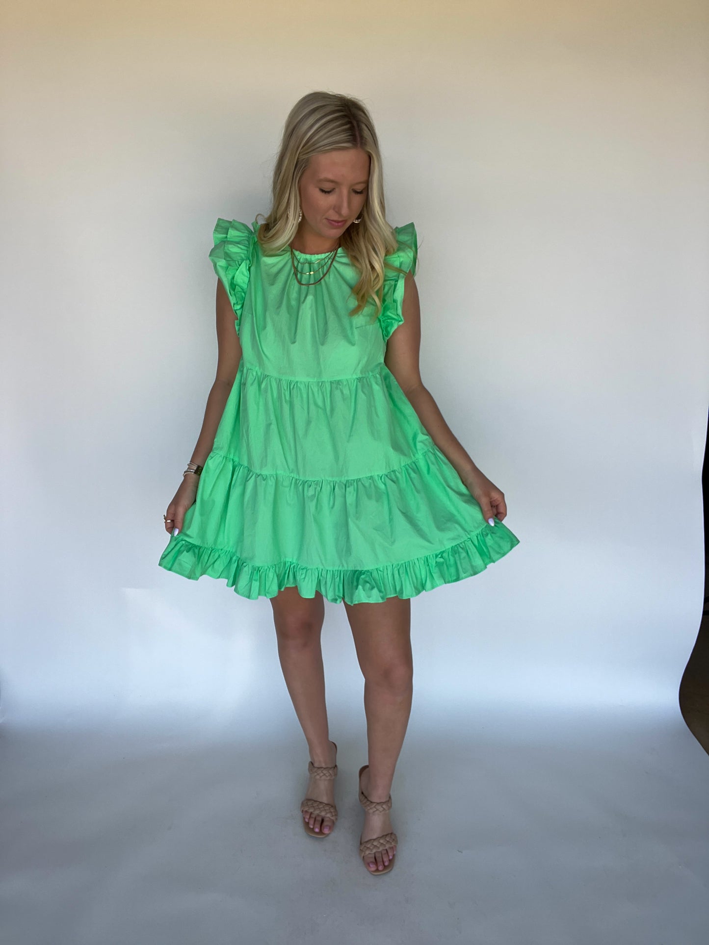 Stetson Ruffle Mini Dress