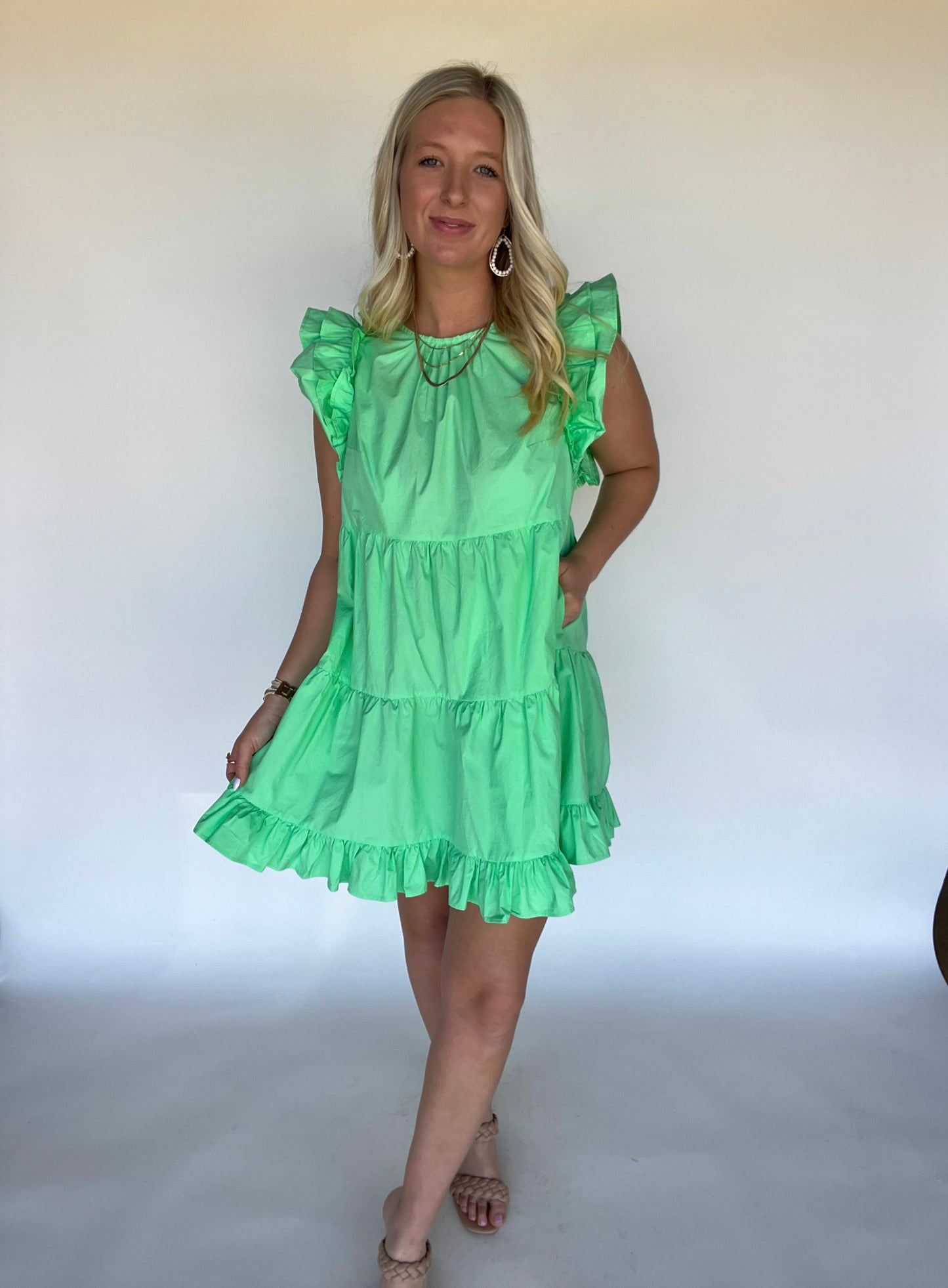 Stetson Ruffle Mini Dress