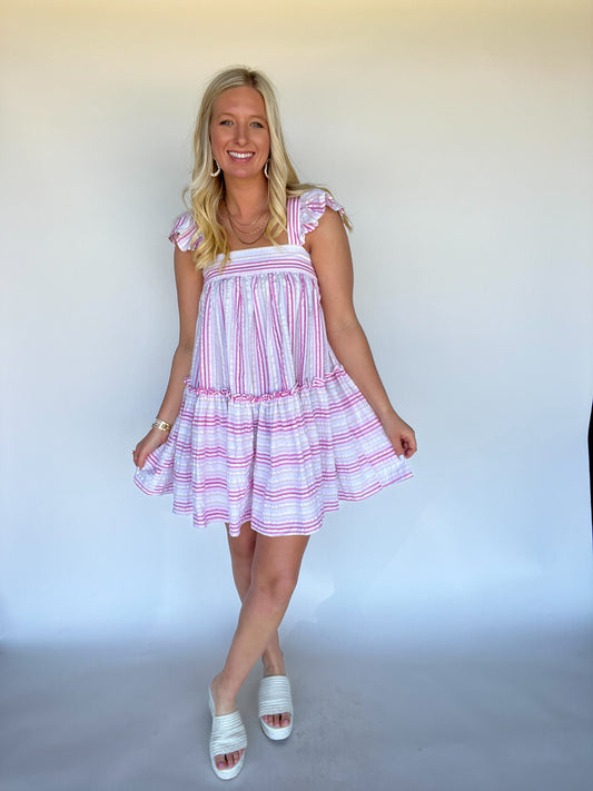 Linley Ruffled Mini Dress