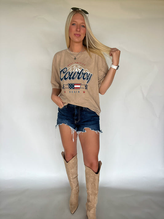 Make America Cowboy Again Graphic Tee