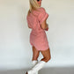 Quinn Vintage Denim Romper - Blush