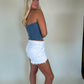Denim Corset Top