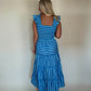 Vacay Skies Stripe Maxi Dress