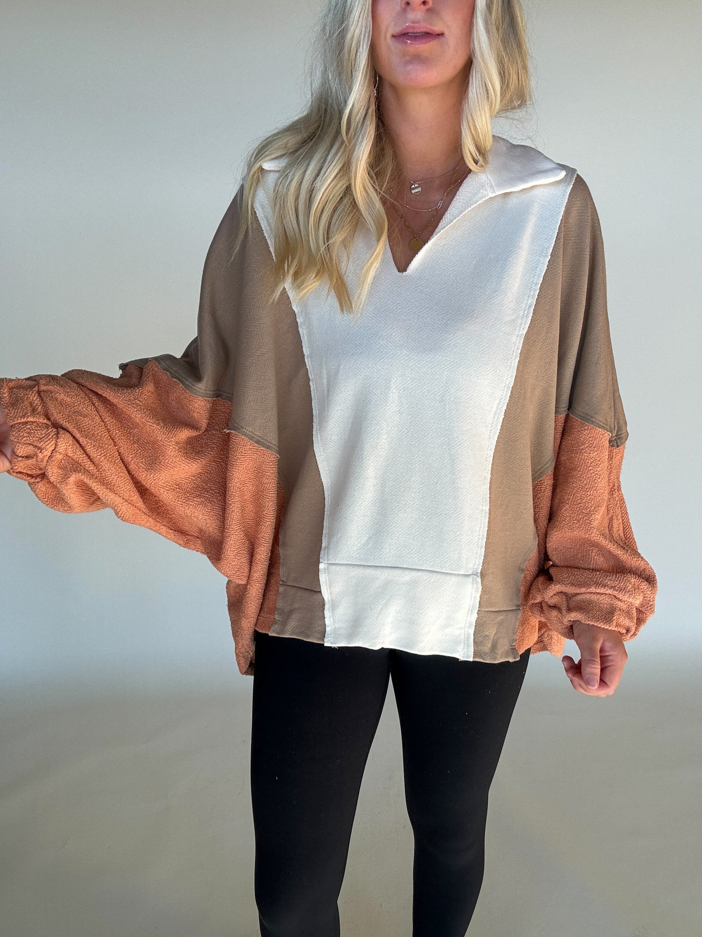 Dani Contrast Pullover