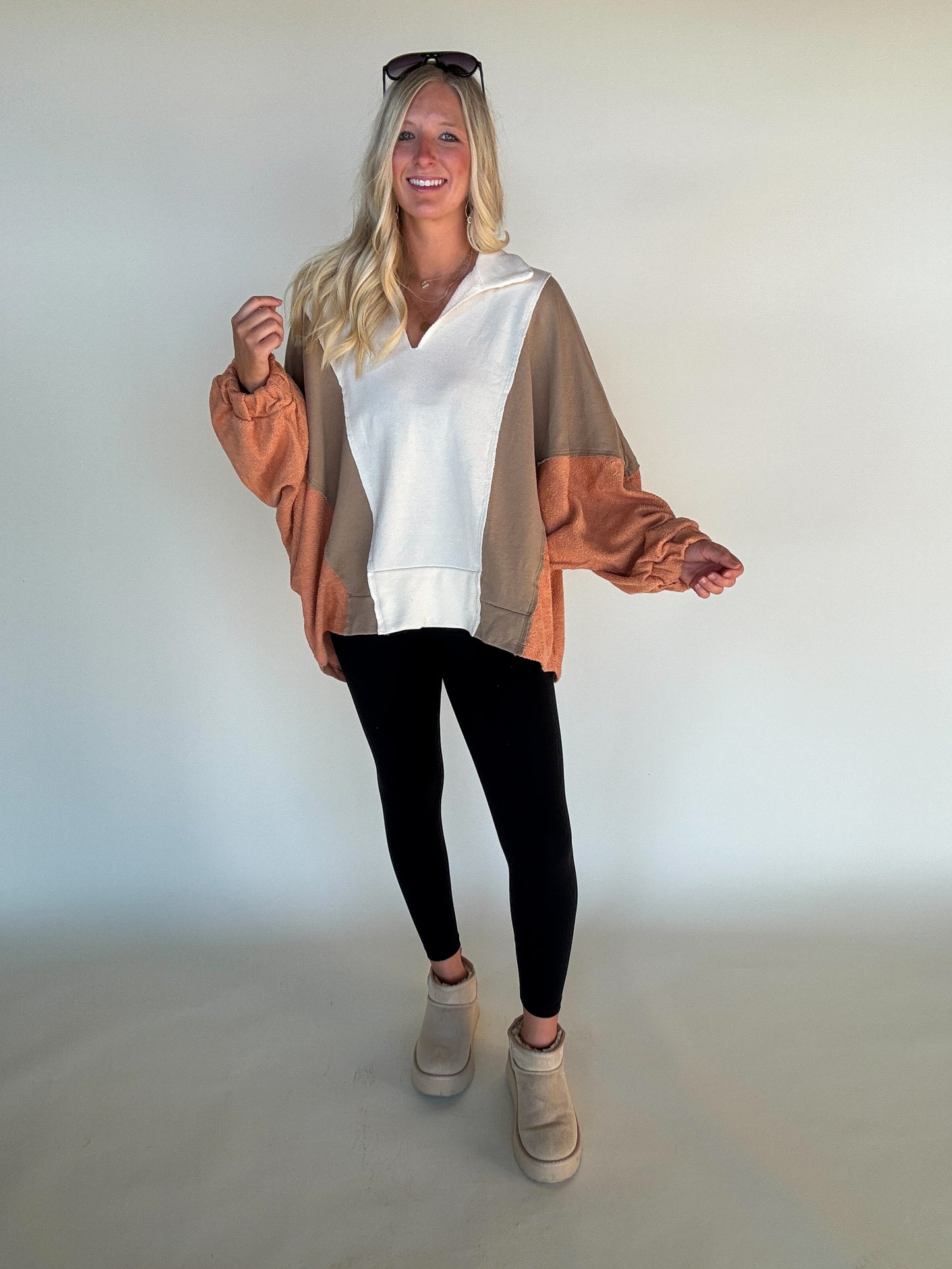 Dani Contrast Pullover