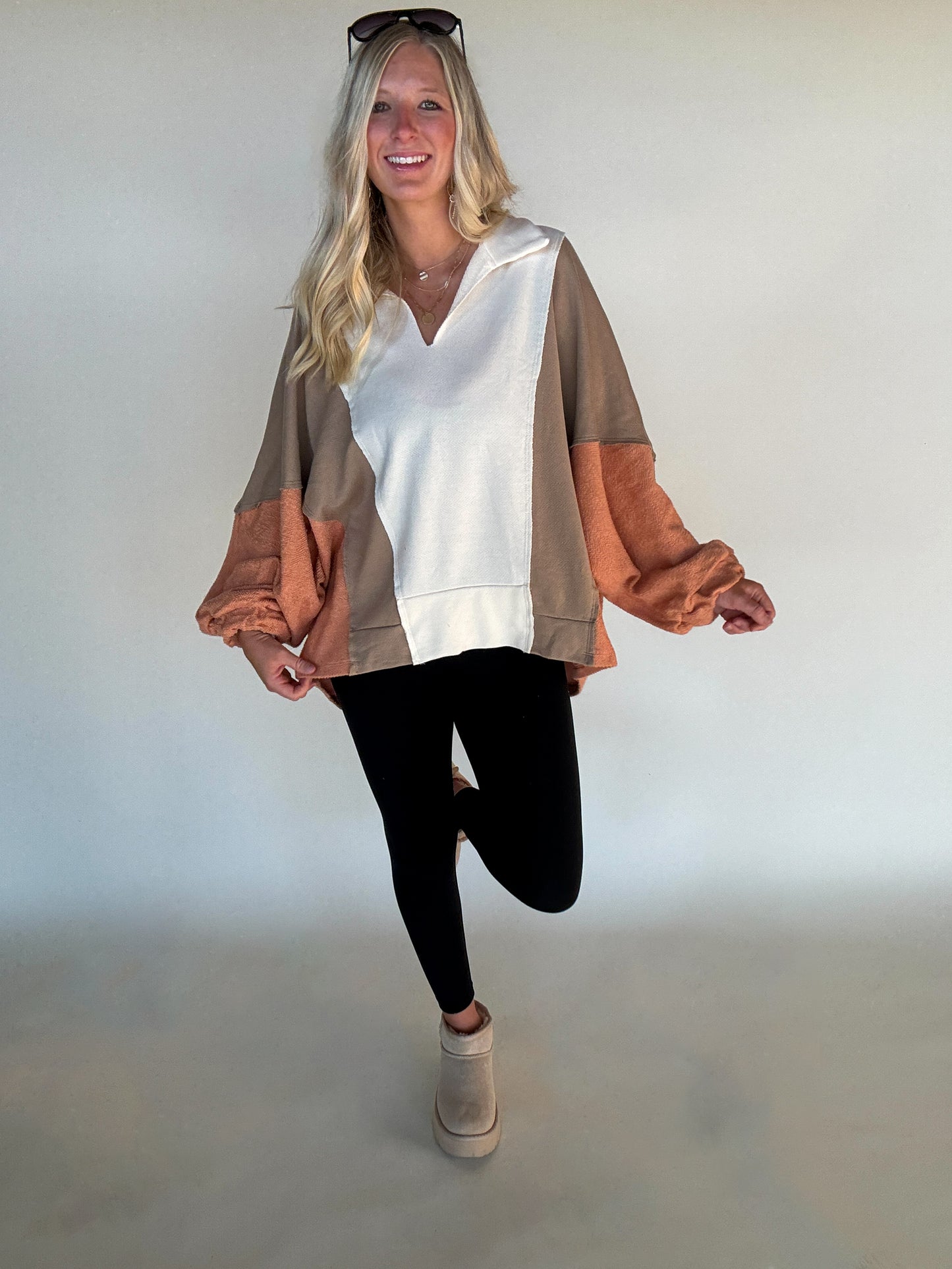 Dani Contrast Pullover