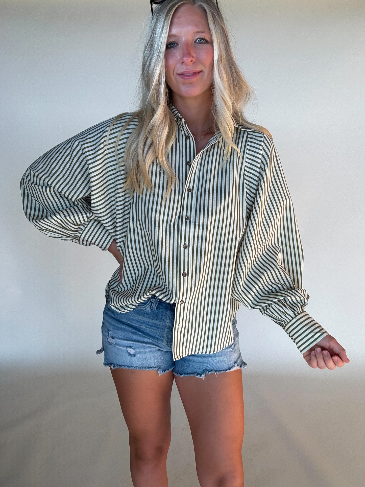 Piper Collared Button Down