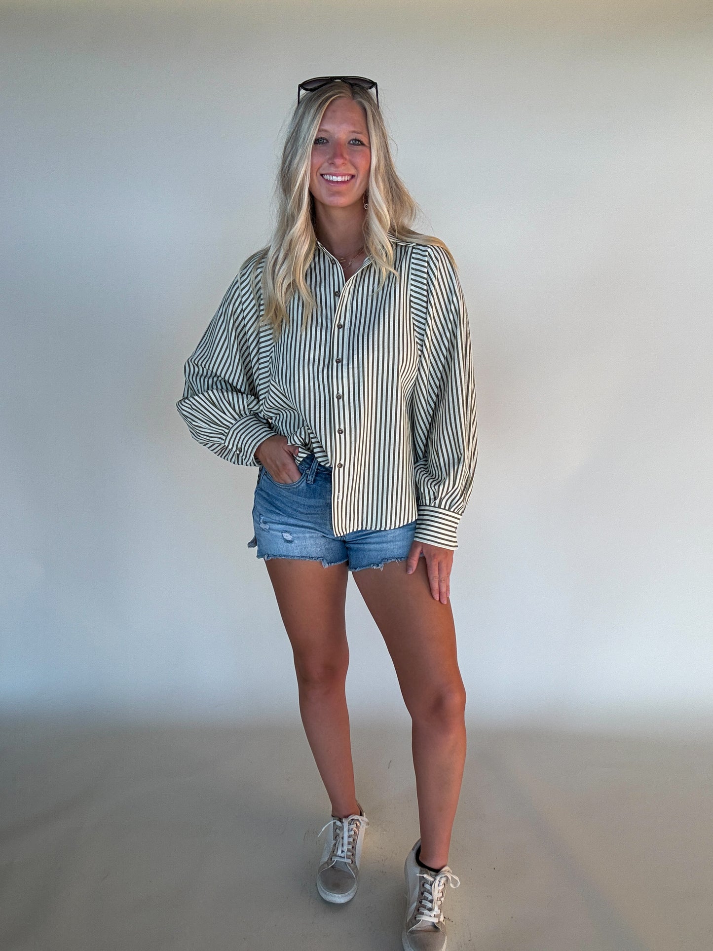 Piper Collared Button Down