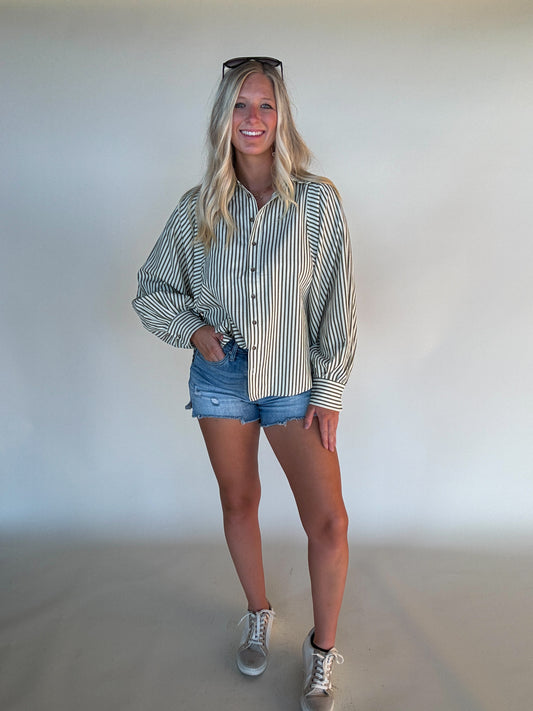 Piper Collared Button Down