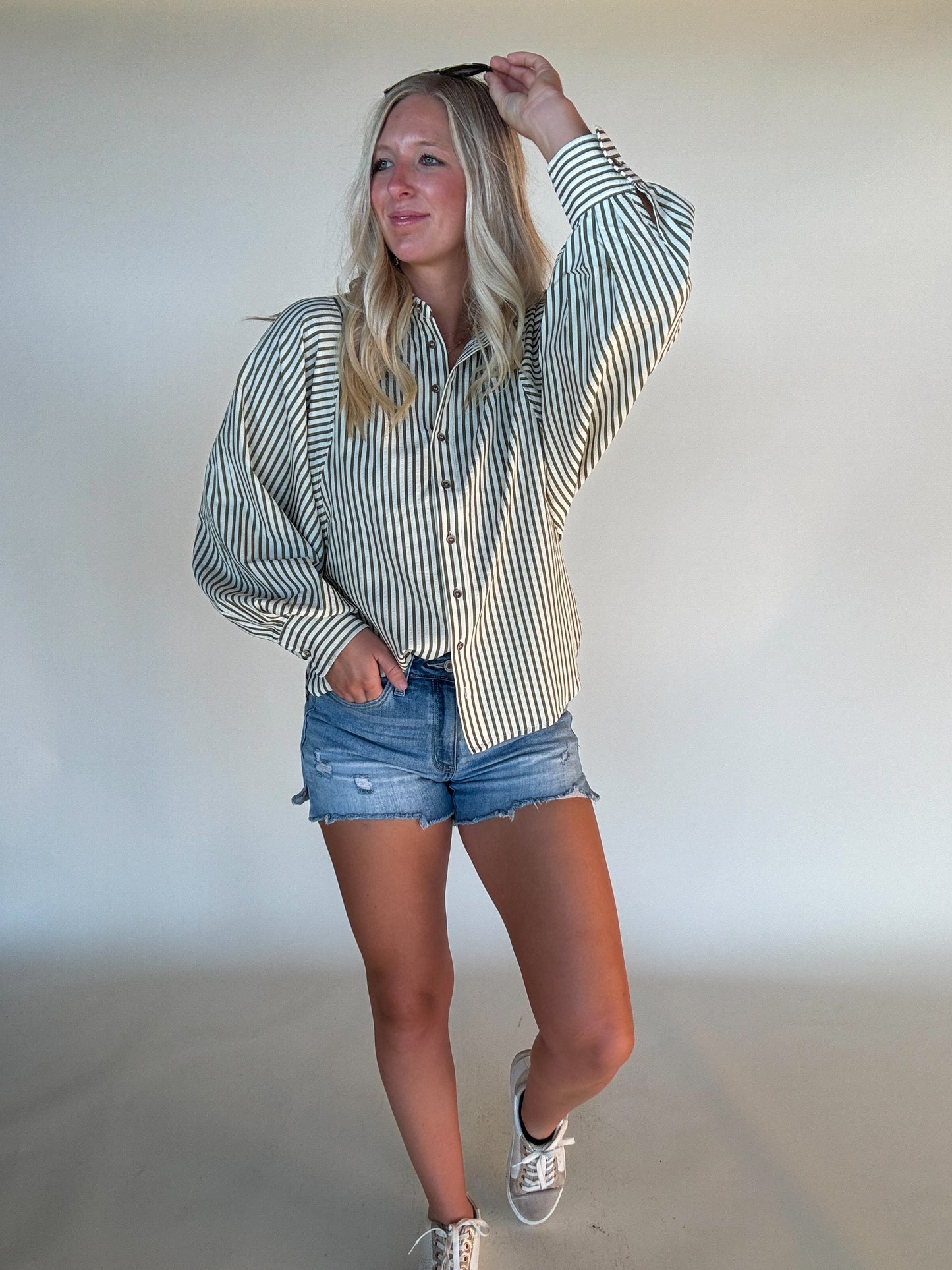 Piper Collared Button Down