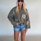 Golden Days Sweater Hoodie - Olive