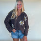Golden Days Sweater Hoodie - Charcoal