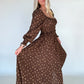 Sweetheart Floral Maxi Dress