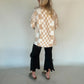 Checker Board Cardigan