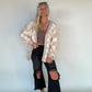 Checker Board Cardigan