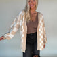 Checker Board Cardigan