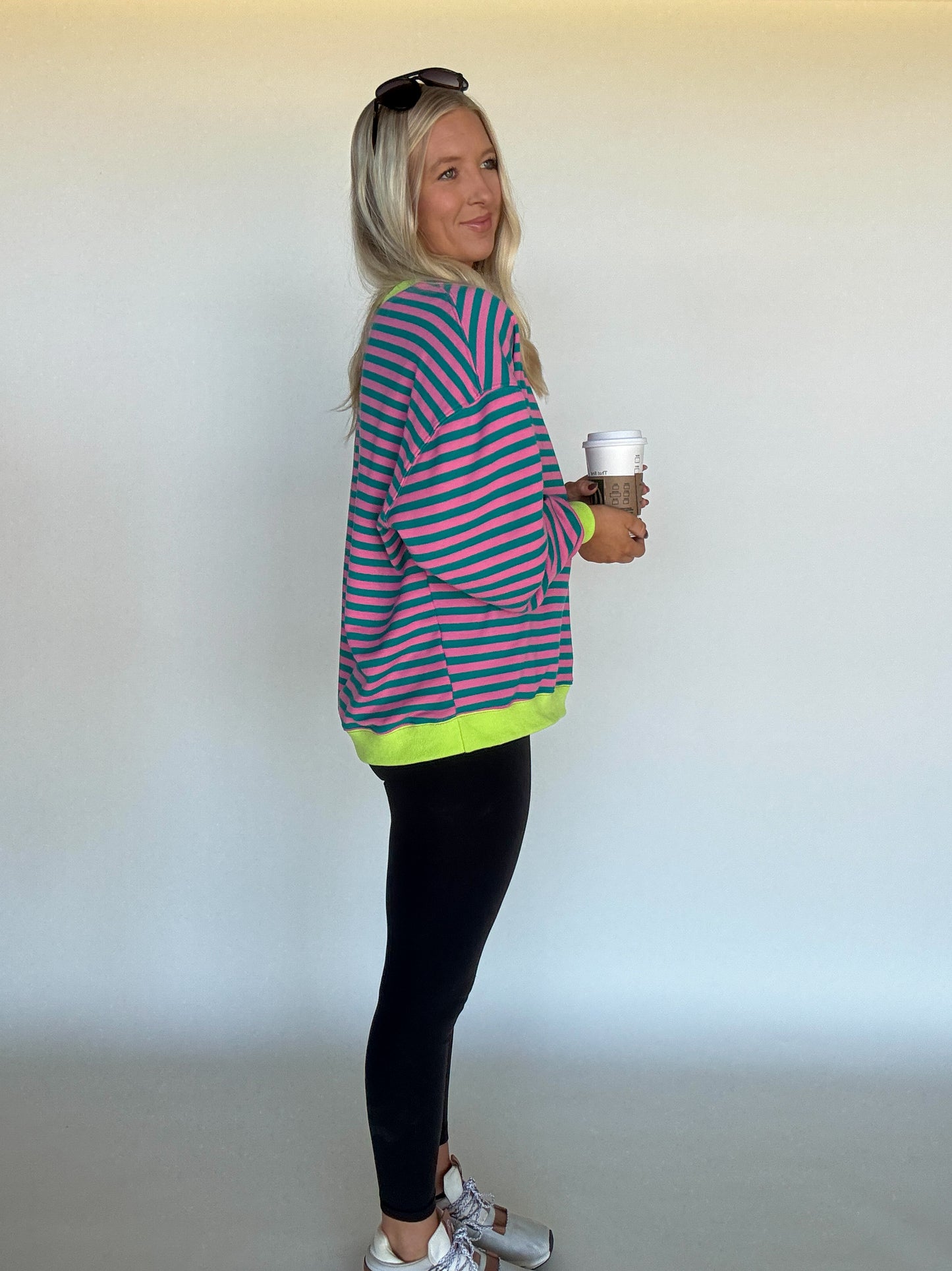 Perry Striped Sweatshirt