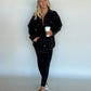 Reno Black Denim Jacket