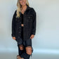 Reno Black Denim Jacket