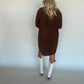 Brown Corduroy Dress
