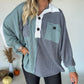 Mason Colorblock Ribbed Pullover