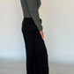 Relaxed Tiered Lounge Pants - Black