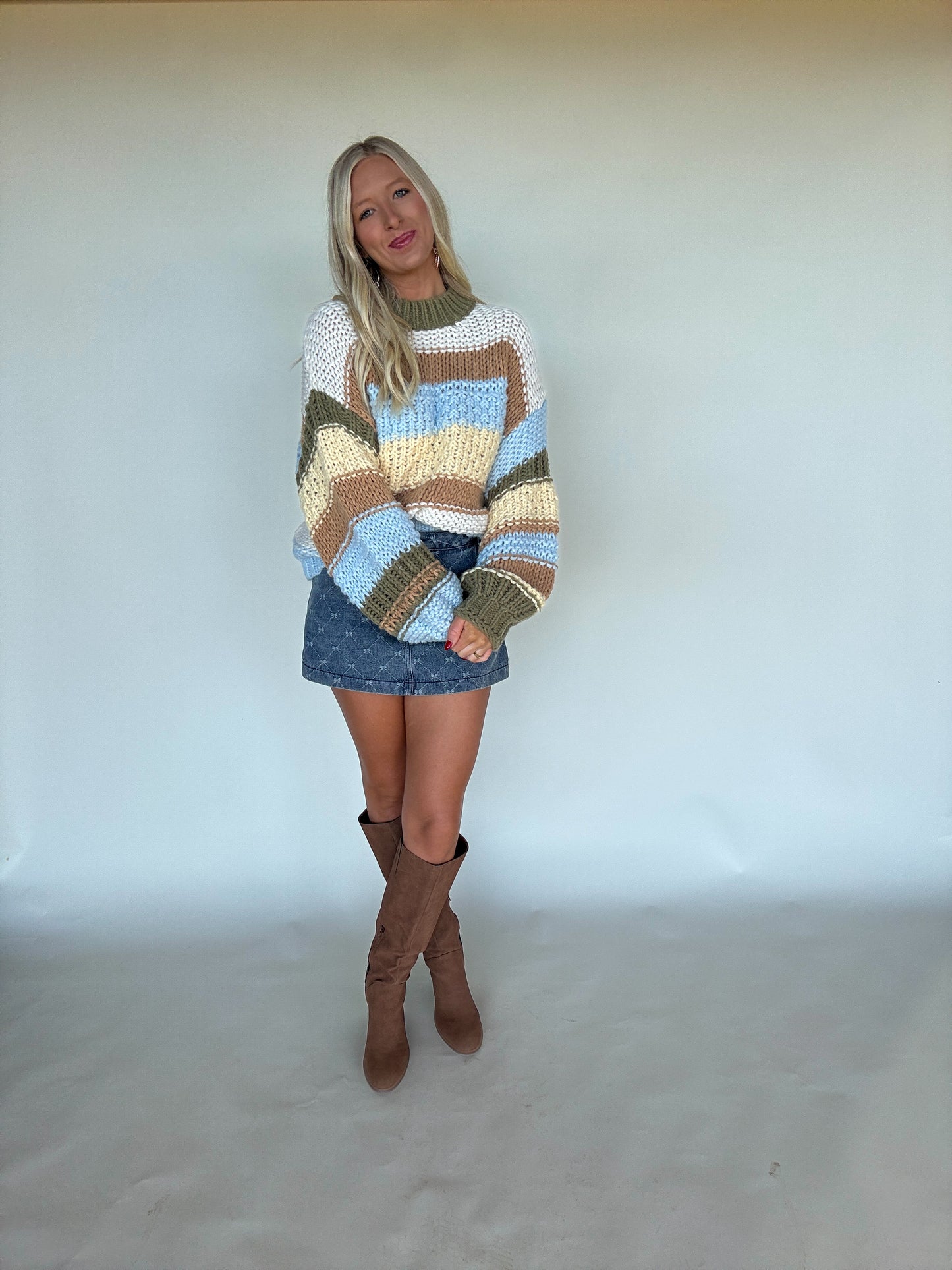 Brown Knee High Boots