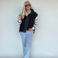 Cozy Up Sherpa Vest - Black