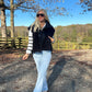 Cozy Up Sherpa Vest - Black