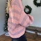 Pink Sweet Stripes Cardigan