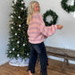 Pink Sweet Stripes Cardigan