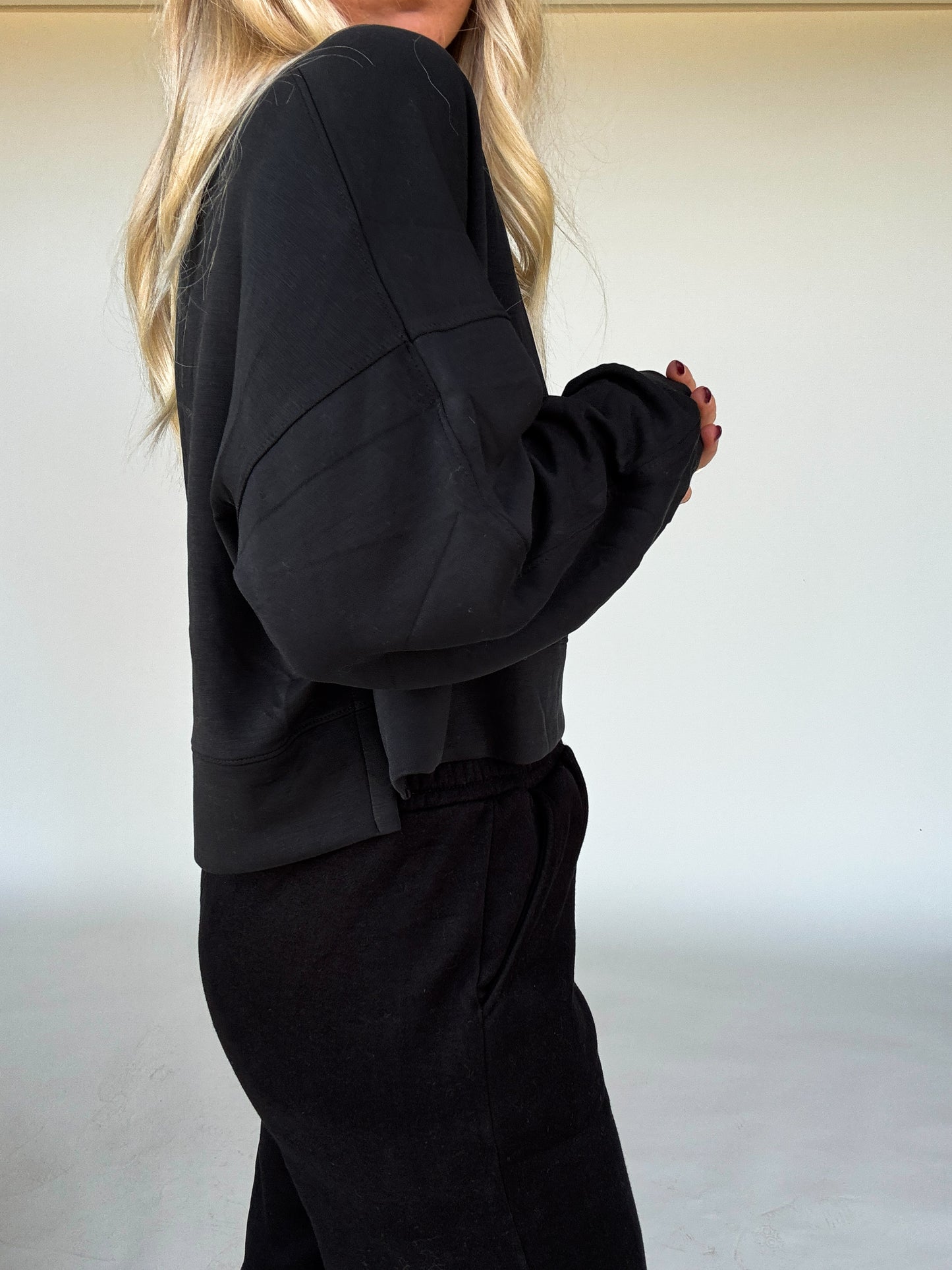 Super Soft Scuba Dupe Oversized Crewneck