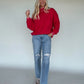 Carrie Oversized Mock Neck Sweater
