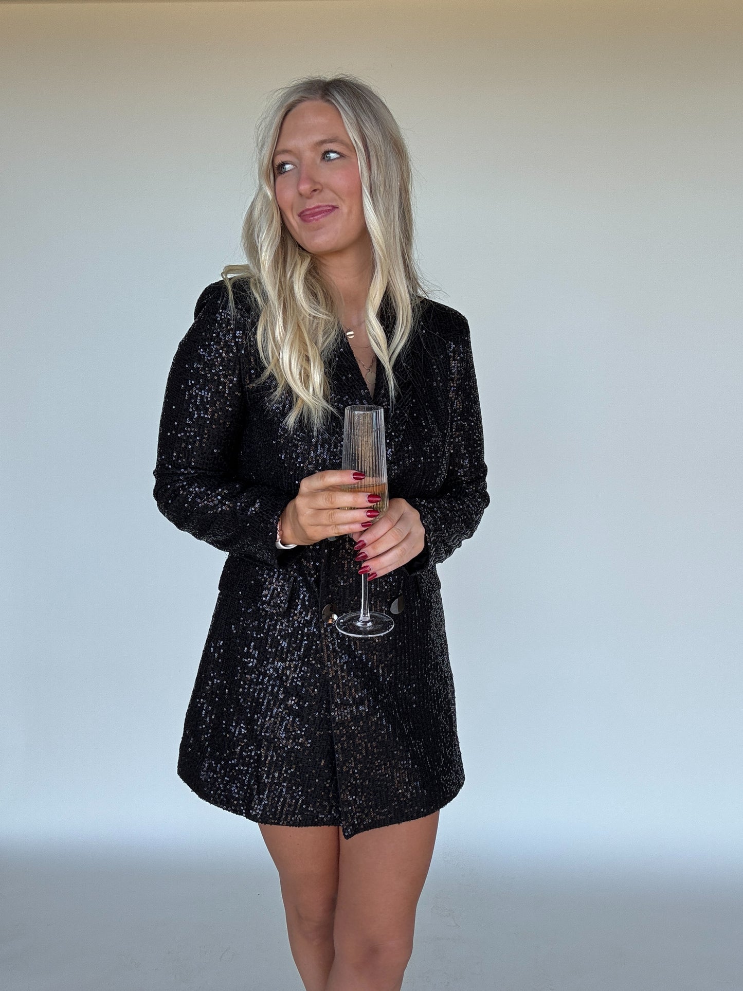 Clark Sequin Blazer