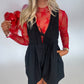 Brooklyn Denim Romper - Black
