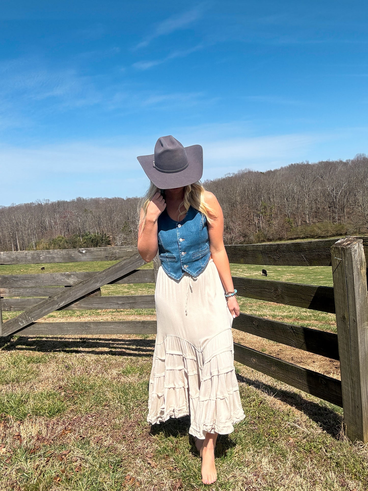 Miss Bell Tiered Skirt