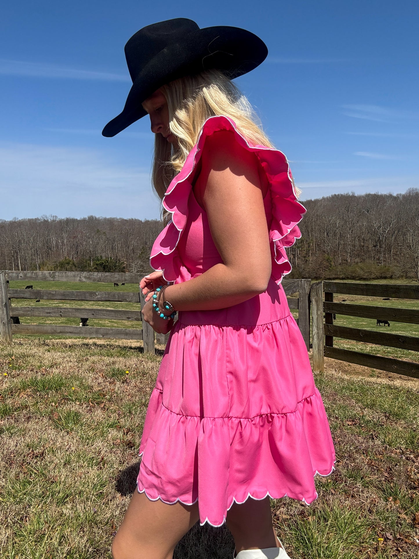 Lovely Southern Pink Dress