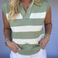 Bailee Striped Sweater Top