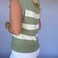 Bailee Striped Sweater Top