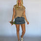Tarsi Sweater Tank - Natural/White
