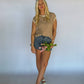 Tarsi Sweater Tank - Natural/White