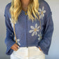 Golden Days Lightweight Sweater - Evening Blue