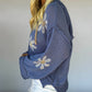 Golden Days Lightweight Sweater - Evening Blue
