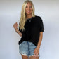 Sofie Light Wash Denim Shorts