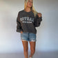 Football Season Crewneck - Charcoal