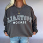 Football Season Crewneck - Charcoal