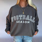 Football Season Crewneck - Charcoal