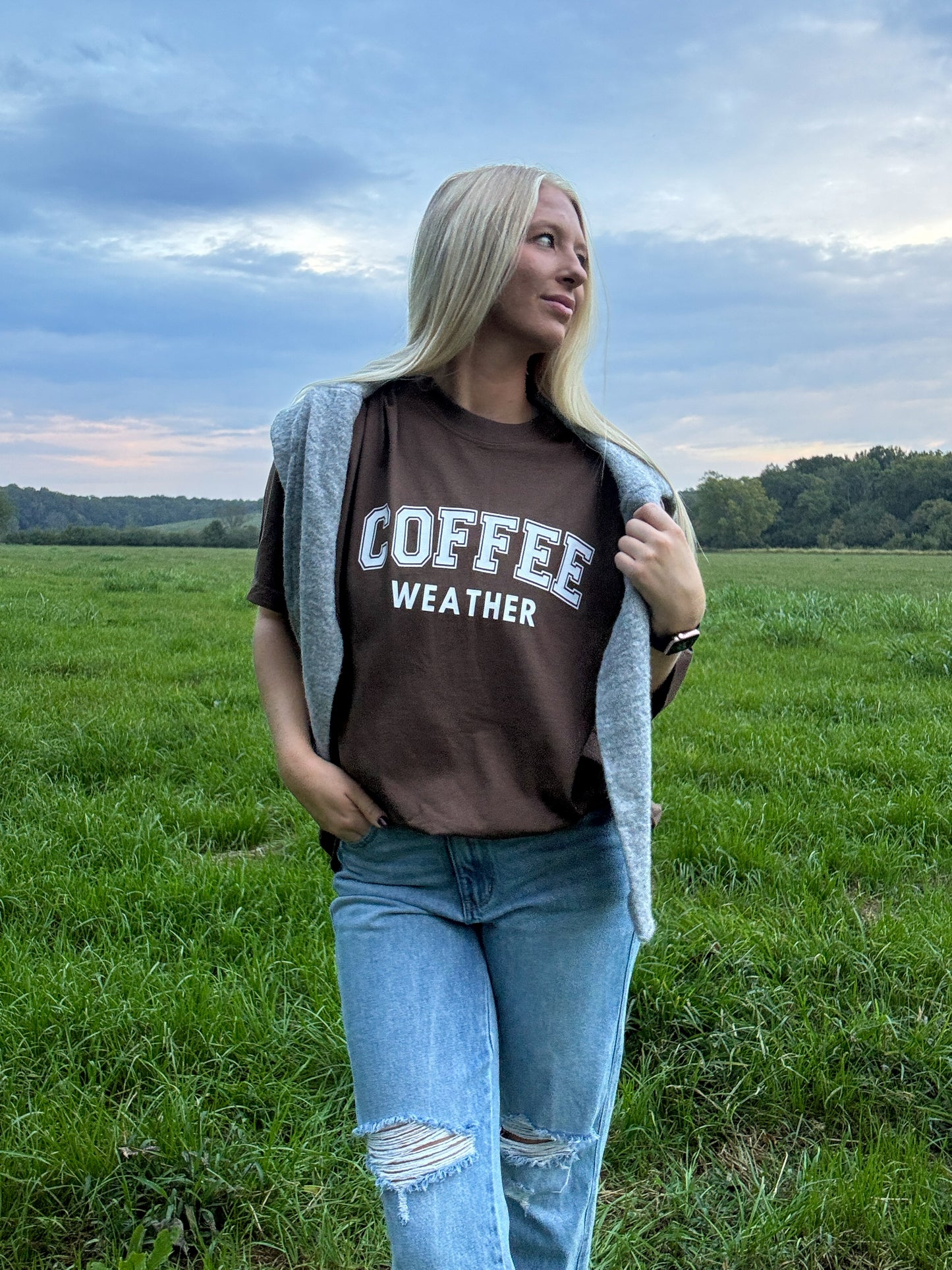 Coffee Weather Graphic Tee